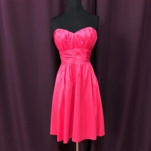 Calvin Klein Pink Strapless Dress